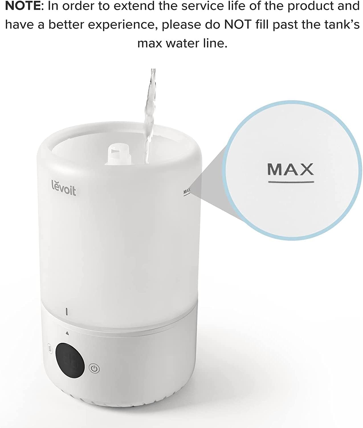 Levoit Dual 200S Smart Top-Fill Ultrasonic Humidifier