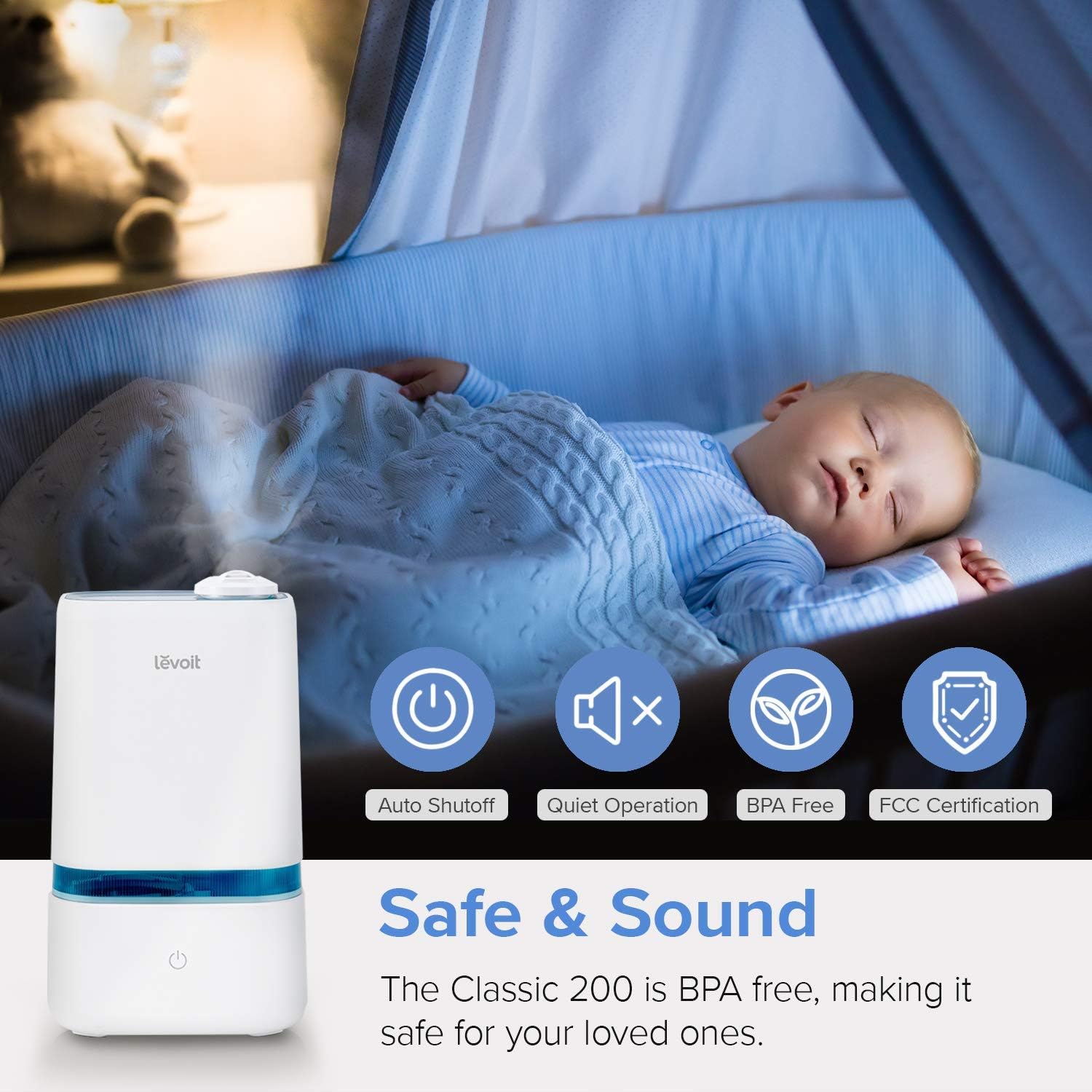 Levoit Classic 200 Ultrasonic Humidifier