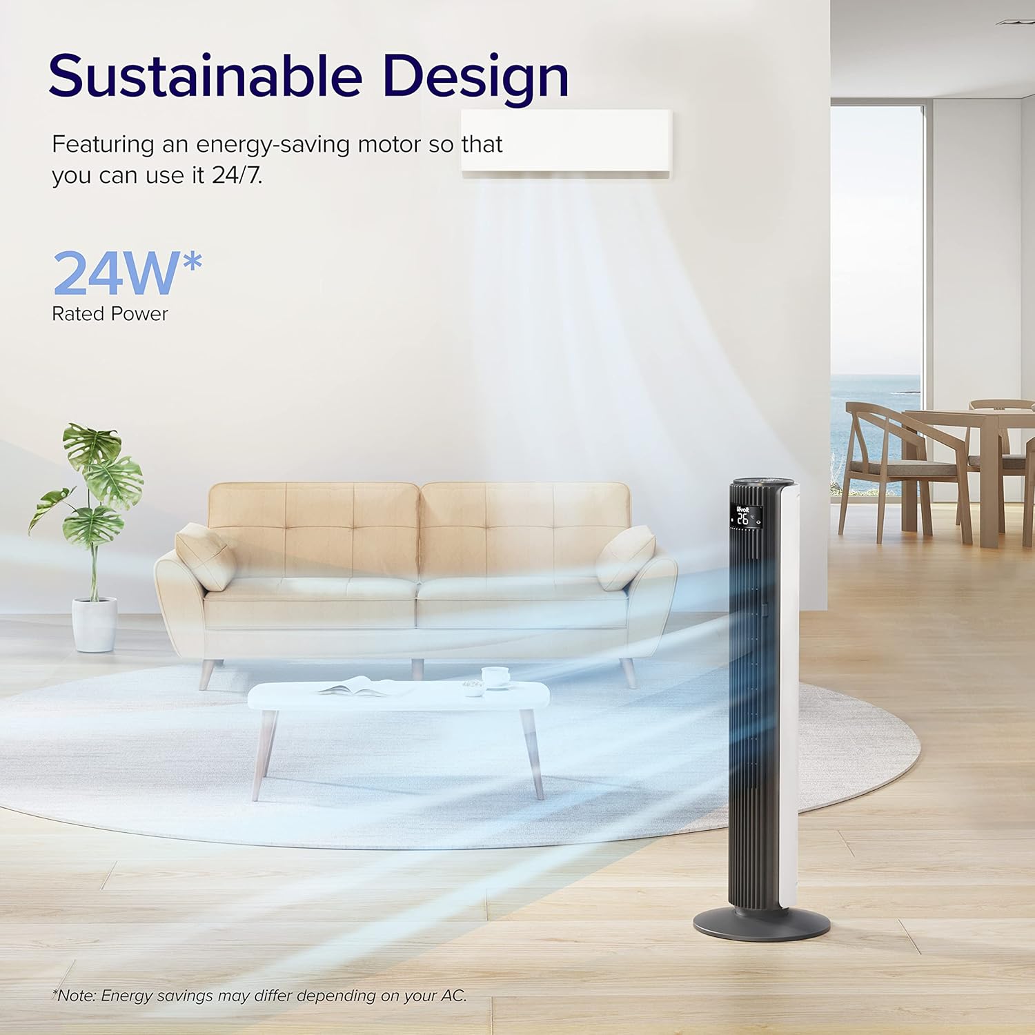 Levoit Classic 42-inch Smart Tower Fan