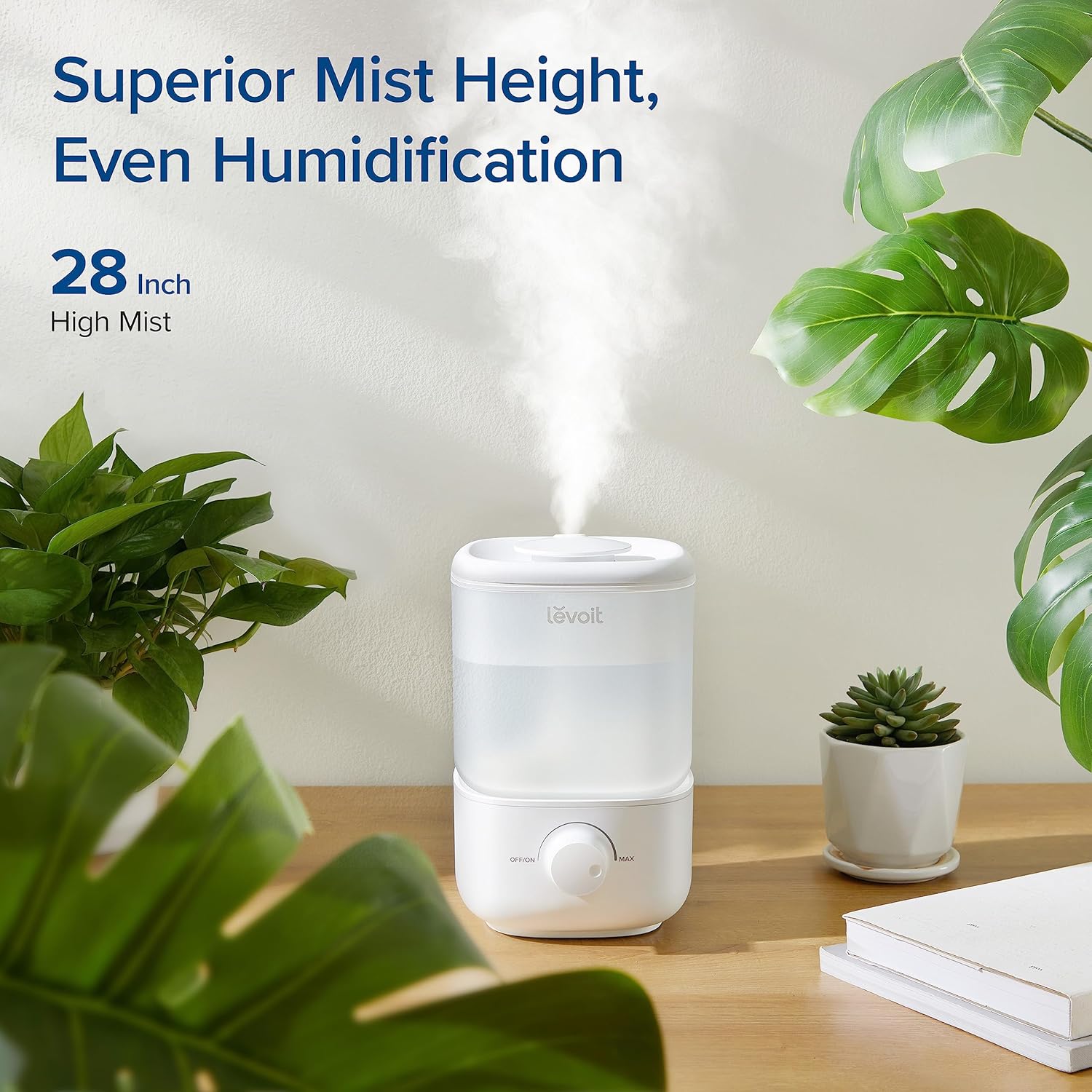 LEVOIT Classic 160 2.5L Top Fill Ultrasonic Humidifiers