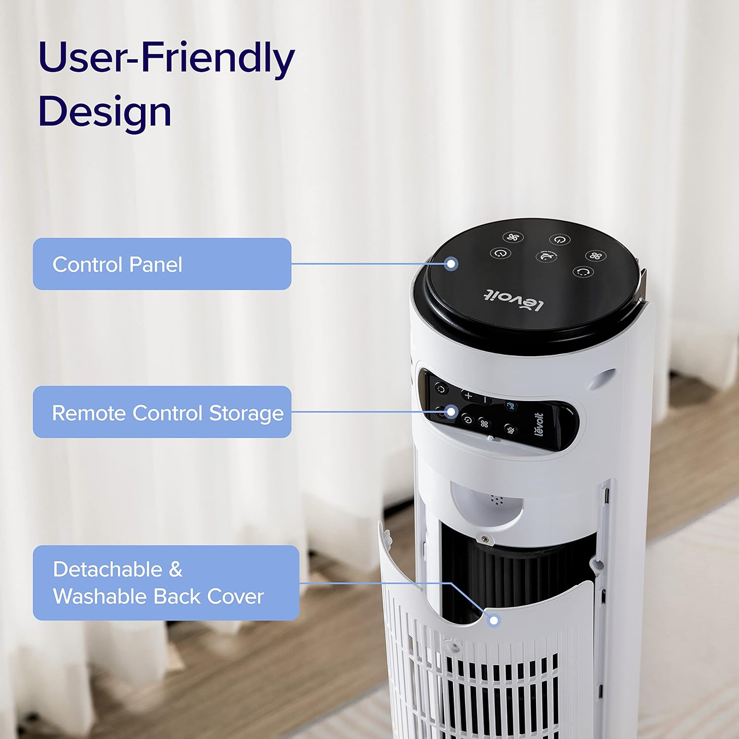 Levoit Classic 42-inch Smart Tower Fan