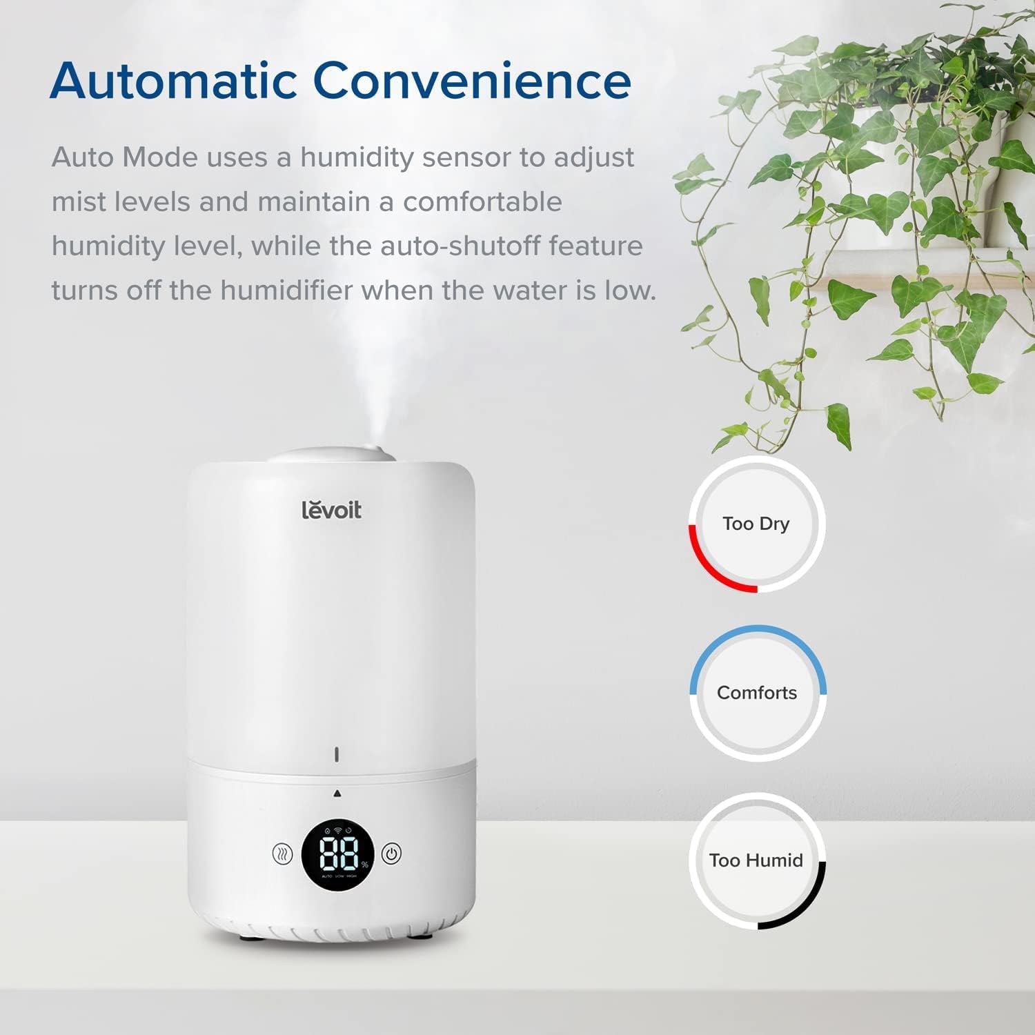 Levoit Dual 200S Smart Top-Fill Ultrasonic Humidifier