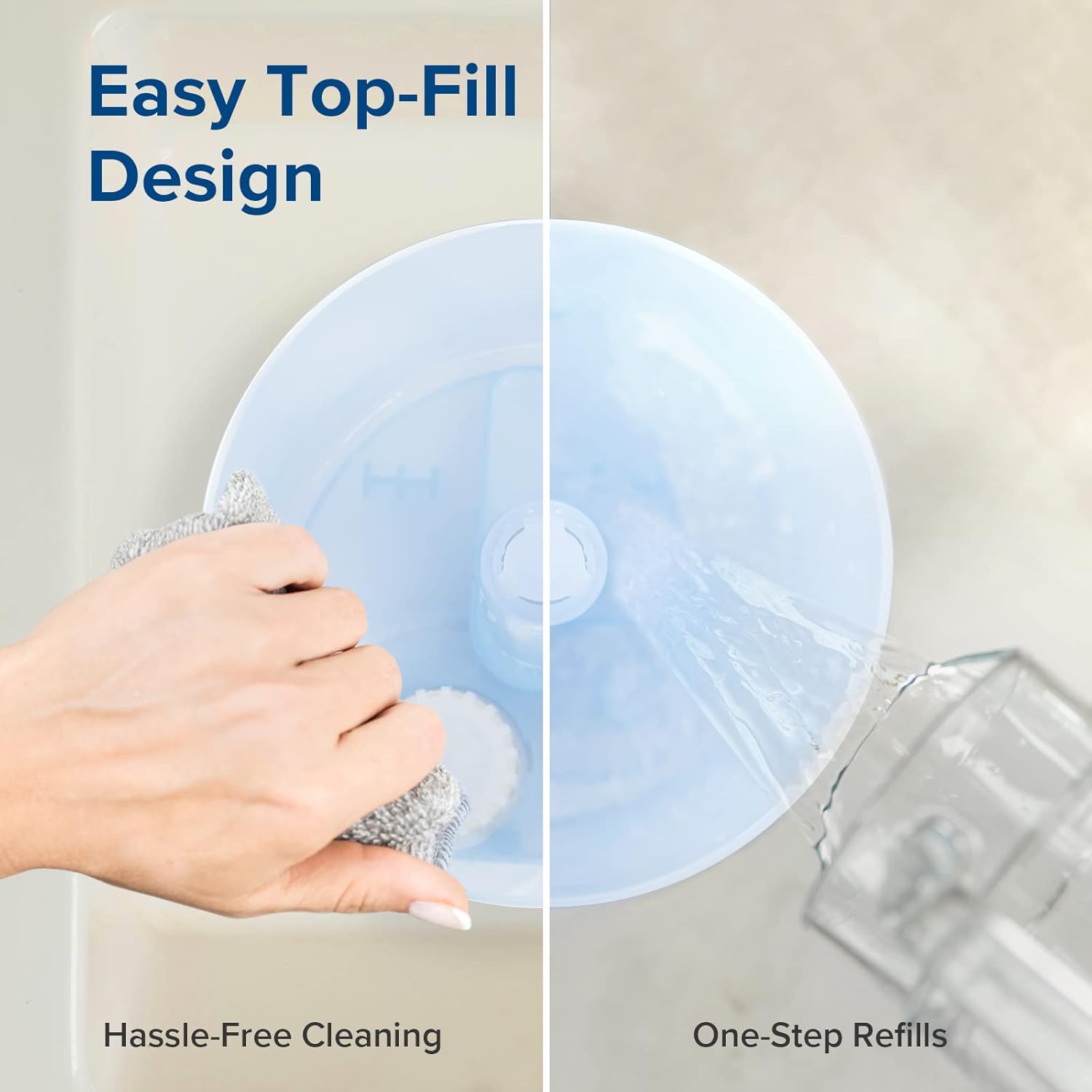 Levoit Dual 150 Ultrasonic Cool Mist Humidifier Blue