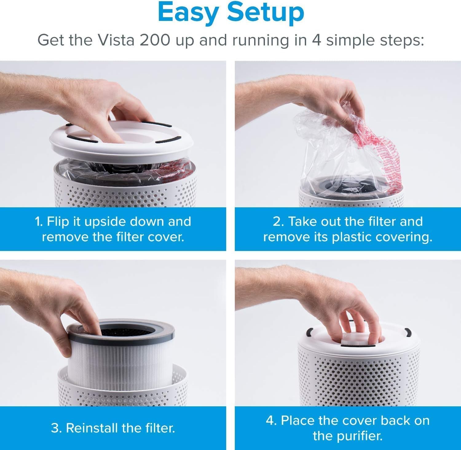 Levoit Vista 200 Air Purifier Replacement Filter