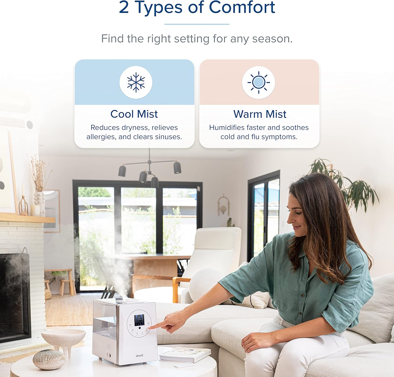 Levoit LV600HH Hybrid Ultrasonic Humidifier